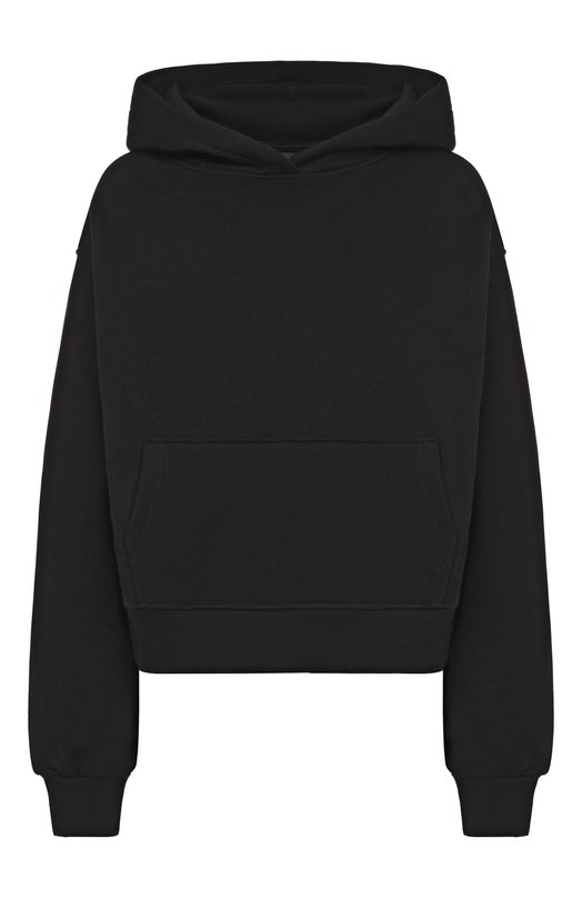 Хлопковое худи Comme des Fuckdown CFABW01373 Чёрный CFABW01373