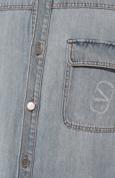 Джинсовая рубашка VALENTINO, арт. 3V3DB02H/9EY, фото 5