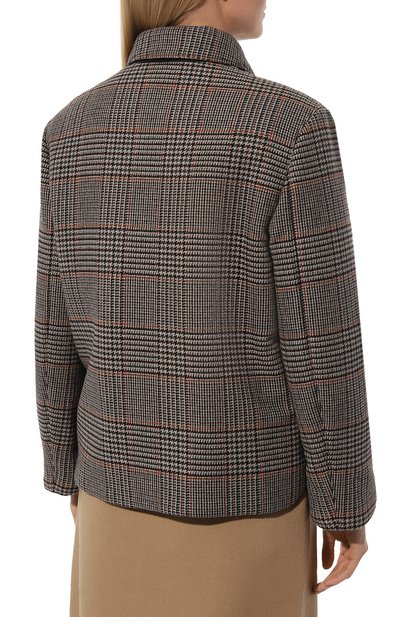 Жакет из шерсти и кашемира PRADA, арт. P502M-1ZR4-F0342-212, фото 4