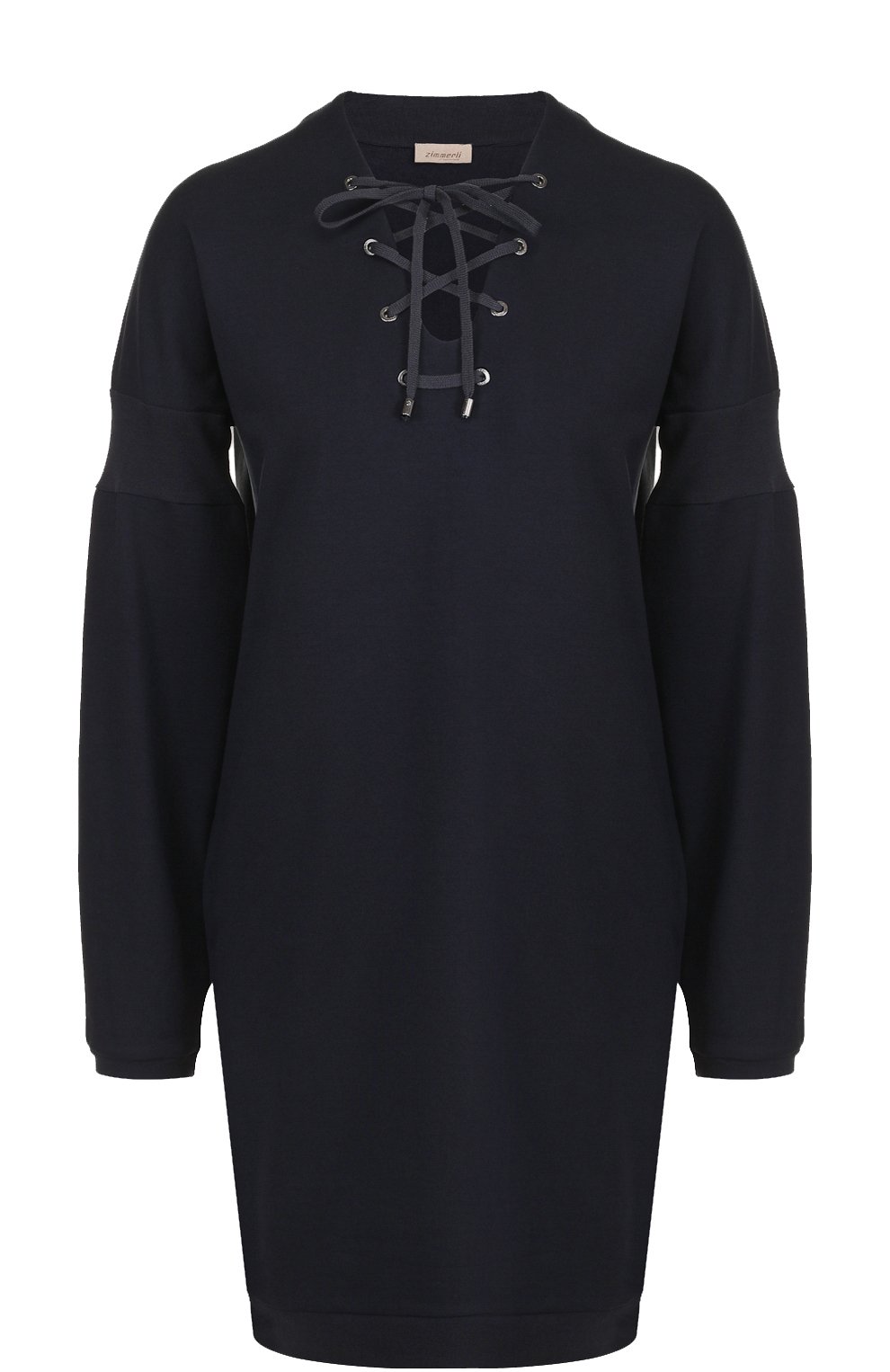 Хлопковое платье со шнуровкой ZIMMERLI, арт. 5139-39000, фото 1