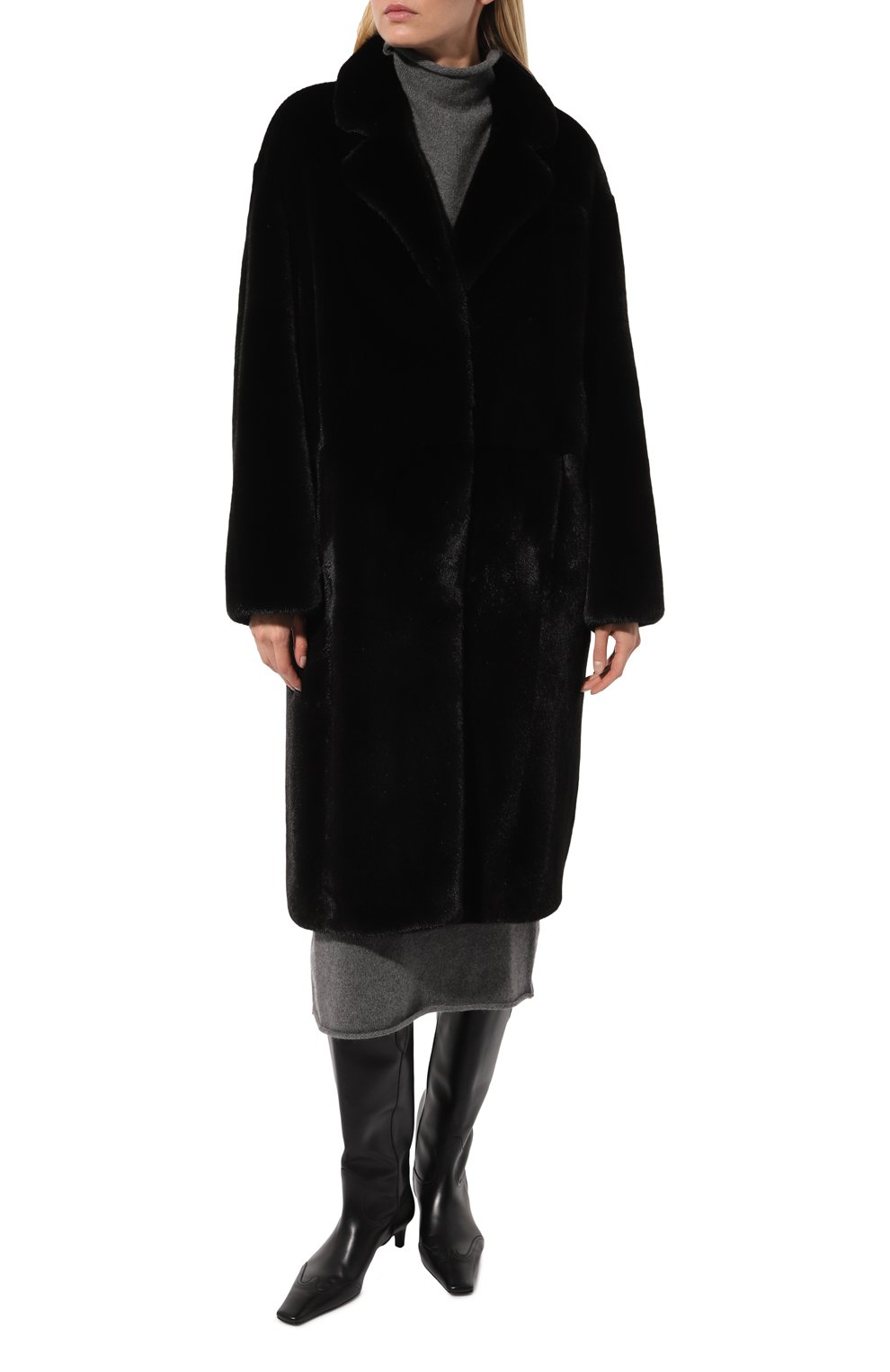 Шуба из меха норки VICTORIA KUSENKOVA, арт. 702800002640, фото 3