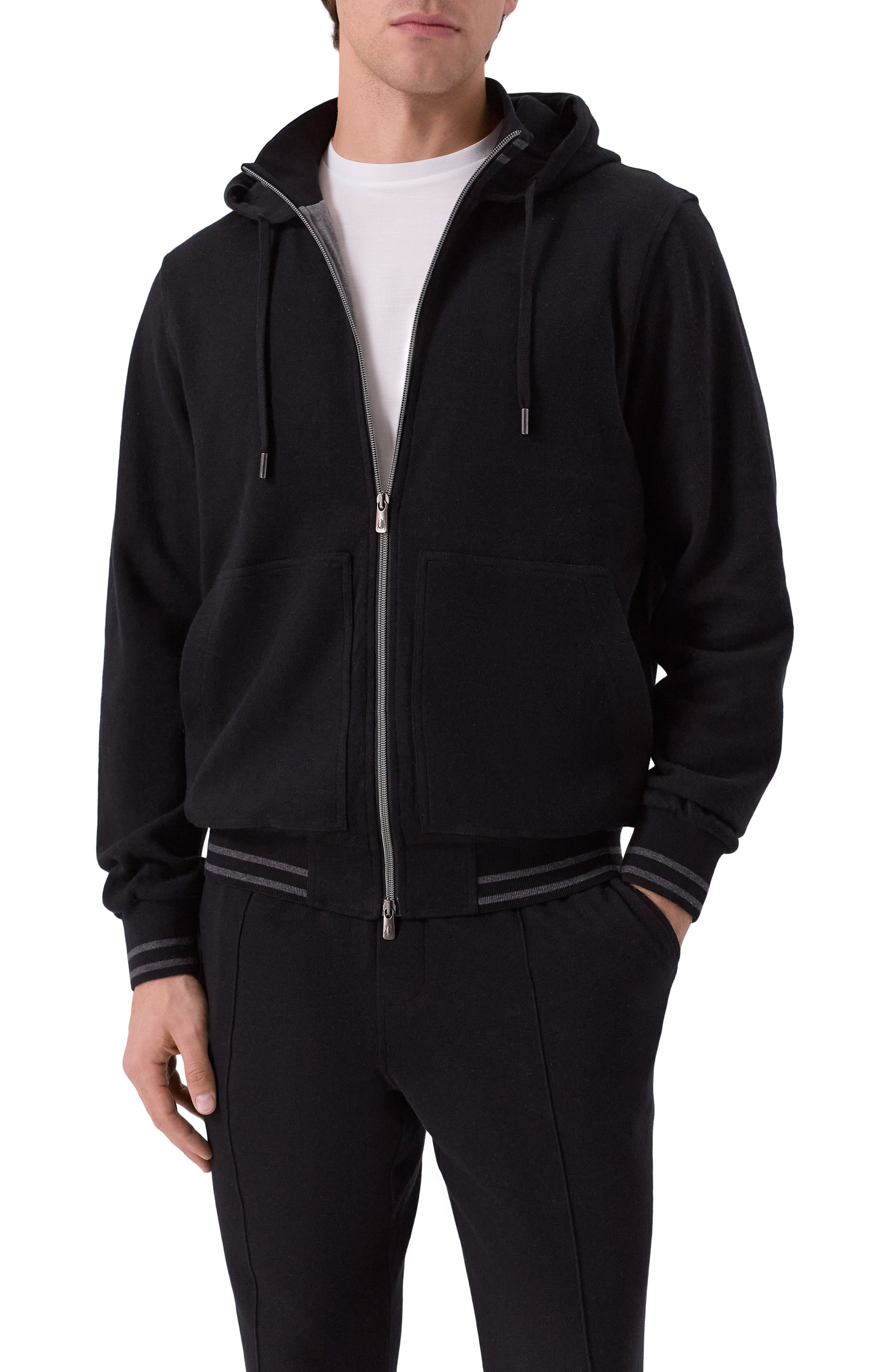 Толстовка из хлопка и кашеми�ра CAPOBIANCO, арт. 19M405.LB00., фото 3