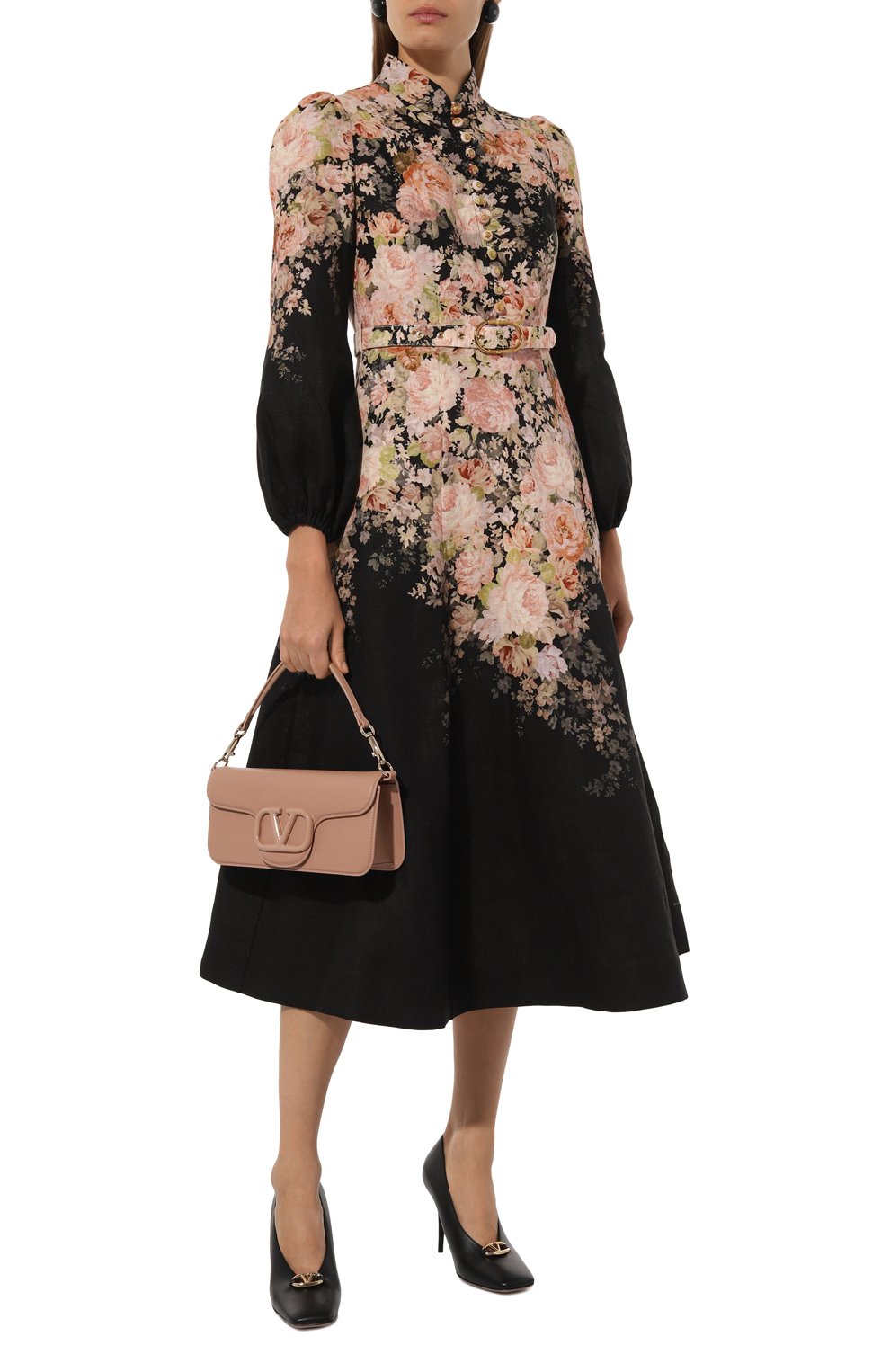 Сумка loco VALENTINO бежевого цвета по цене 368500 руб., арт. 5W2B0K30/IYS, фото 7 Сумка loco VALENTINO, арт. 5W2B0K30/IYS, фото 7