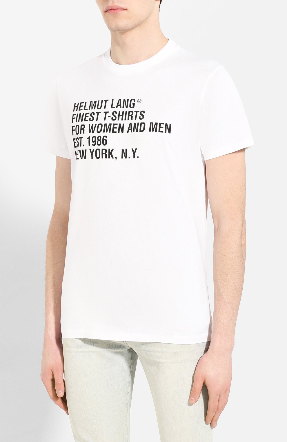 Хлопковая футболка HELMUT LANG, арт. K01DM504, фото 3