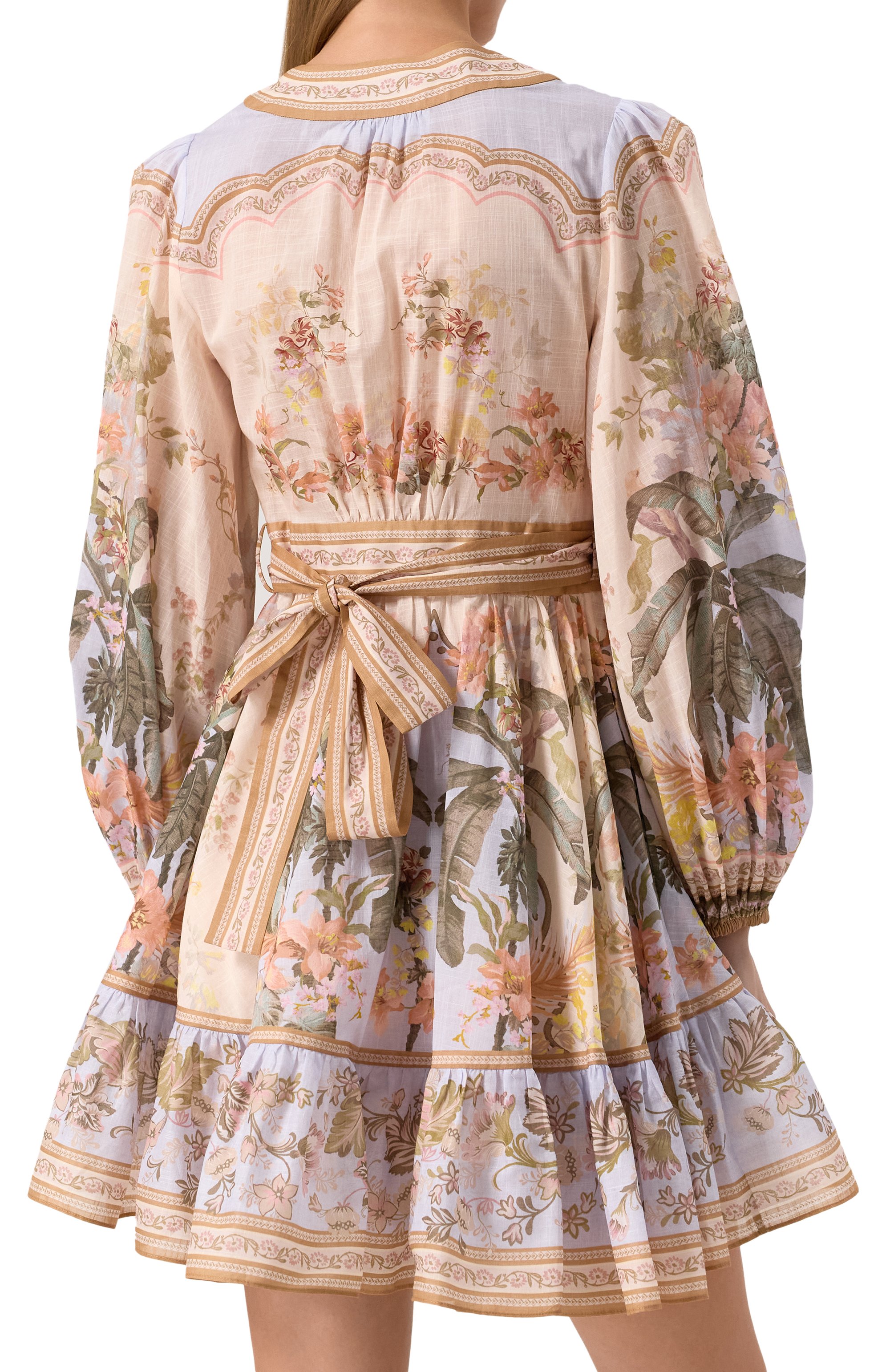 Хлопковое платье ZIMMERMANN, арт. 2449DRS251, фото 4