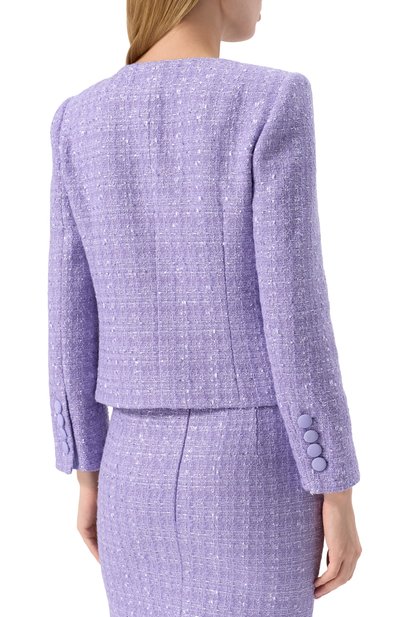 Твидовый жакет EMPORIO ARMANI, арт. EW000860/AF12520, фото 4