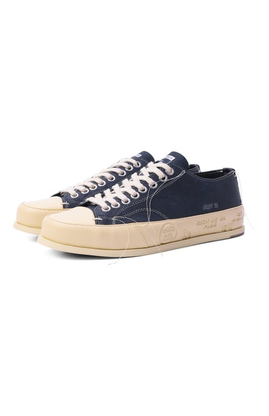 Замшевые кеды Vincent 015 Premiata VINCE015/NAVY Синий VINCE015/NAVY
