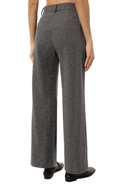 Брюки из шерсти и шелка ANTONELLI FIRENZE серого цвета по цене 59950 руб., арт. K8017M/883C, фото 4 Брюки из шерсти и шелка ANTONELLI FIRENZE, арт. K8017M/883C, фото 4