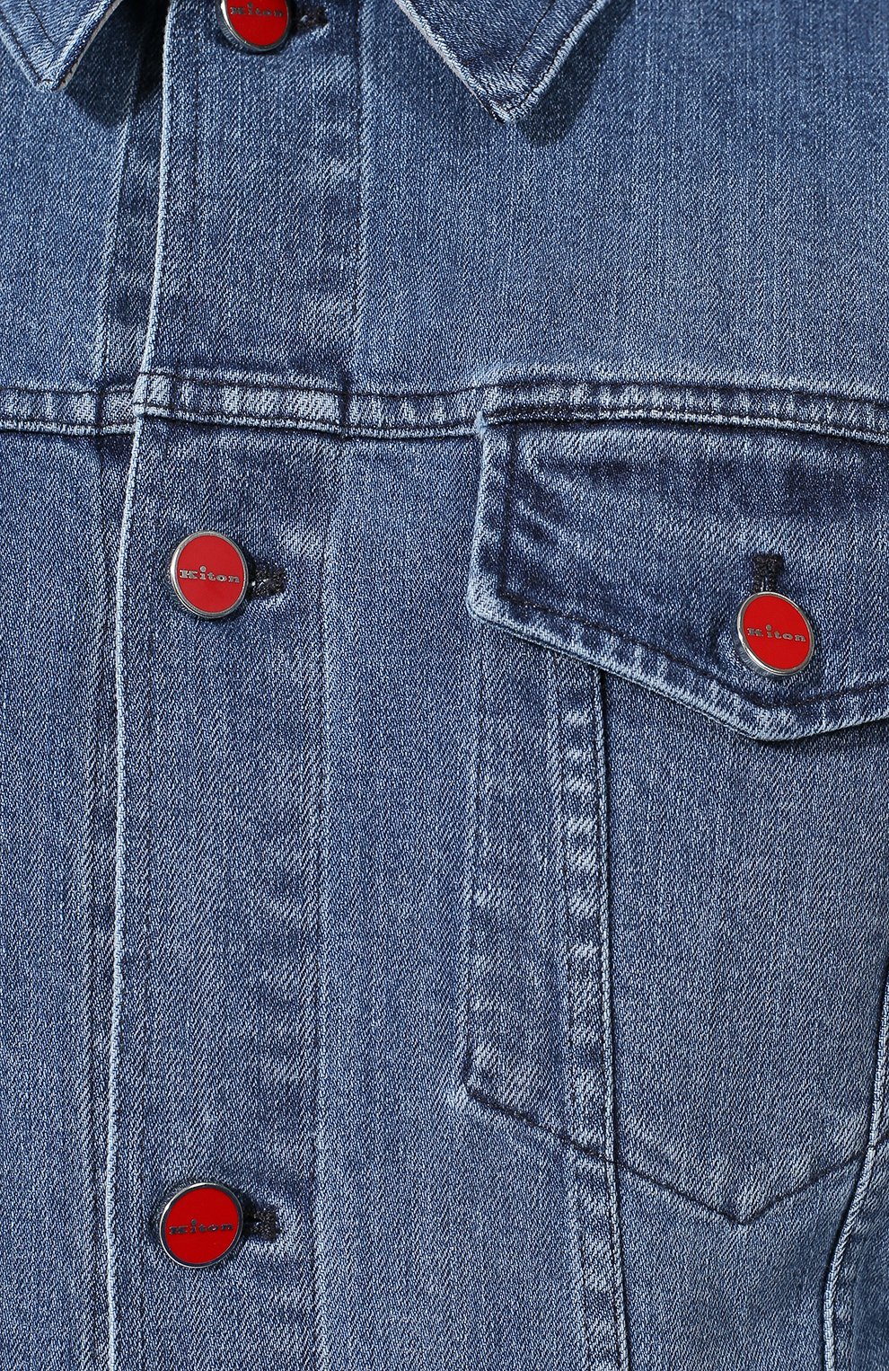 Джинсовая куртка KITON, арт. UW0506J07R52, фото 5