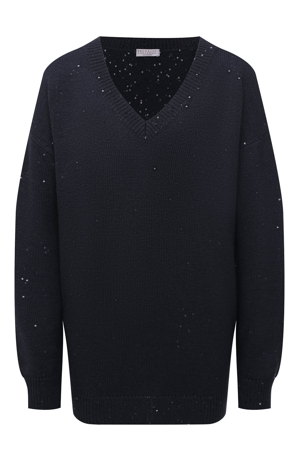 Пуловер из смеси кашемира и шелка BRUNELLO CUCINELLI, арт. M73539902, фото 1