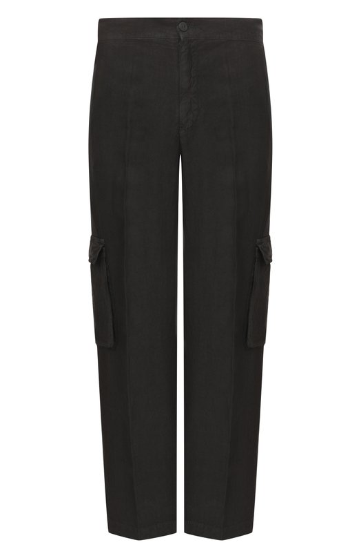 Льняные брюки-карго InLinum CARG0RU/TR0PEA Серый CARG0RU/TR0PEA