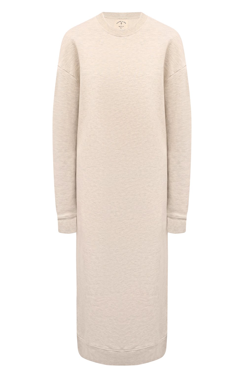 Платье из хлопка и вискозы ELECTRIC AND ROSE бежевого цвета по цене 38300 руб., арт. WDR106C0S0, фото 1 Платье из хлопка и вискозы ELECTRIC AND ROSE, арт. WDR106C0S0, фото 1