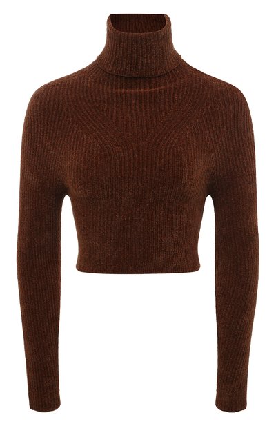 Водолазка с капюшоном JACQUEMUS, арт. 22H223KN135/2164DARKBROWN, фото 1