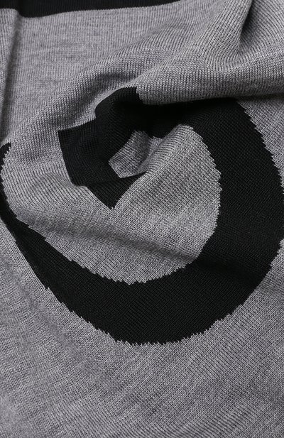Шерстяной шарф GIVENCHY серого цвета по цене 39950 руб., арт. GV3018/U7124, фото 4 Шерстяной шарф GIVENCHY, арт. GV3018/U7124, фото 4
