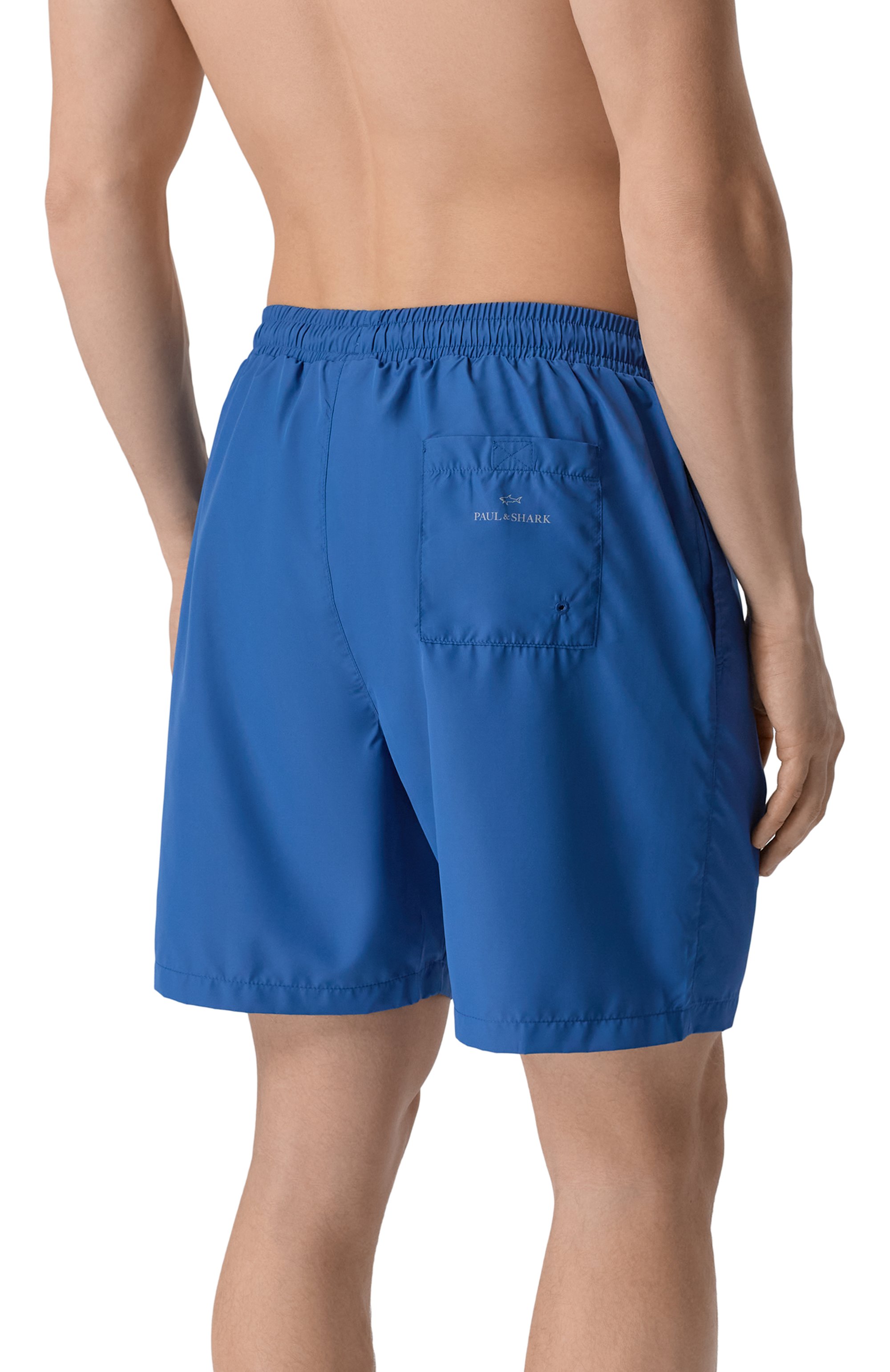 Плавки-шорты PAUL&SHARK синего цвета по цене 21400 руб., арт. 99315000, фото 3 Плавки-шорты PAUL&SHARK, арт. 99315000, фото 3