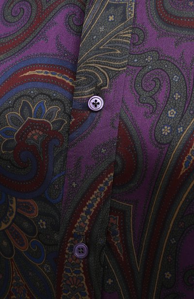 Шелковая рубашка RALPH LAUREN фиолетового цвета по цене 237000 руб., арт. 293835443, фото 5 Шелковая рубашка RALPH LAUREN, арт. 293835443, фото 5