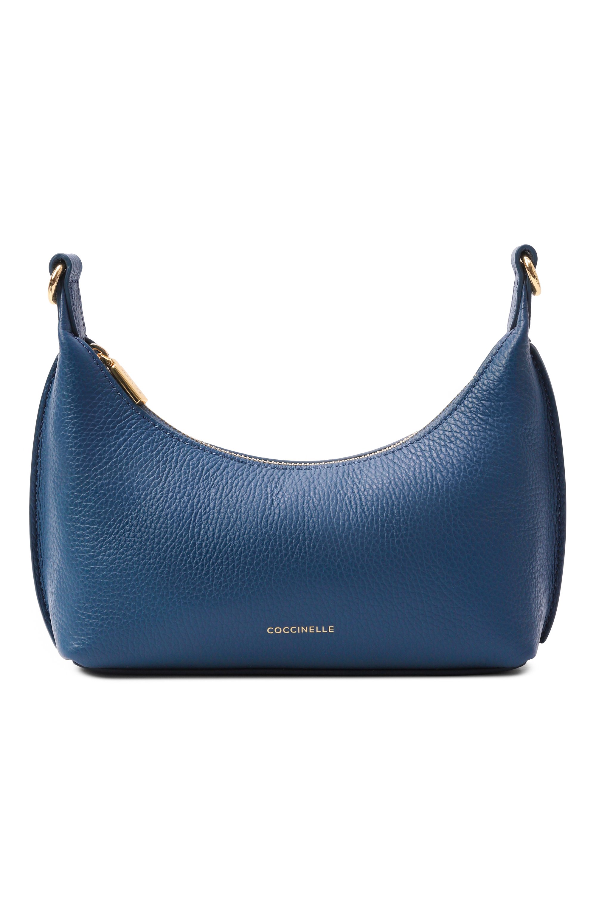 Сумка suri COCCINELLE синего цвета по цене 24150 руб., арт. E5 U8F 55 01 01, фото 1 Сумка suri COCCINELLE, арт. E5 U8F 55 01 01, фото 1