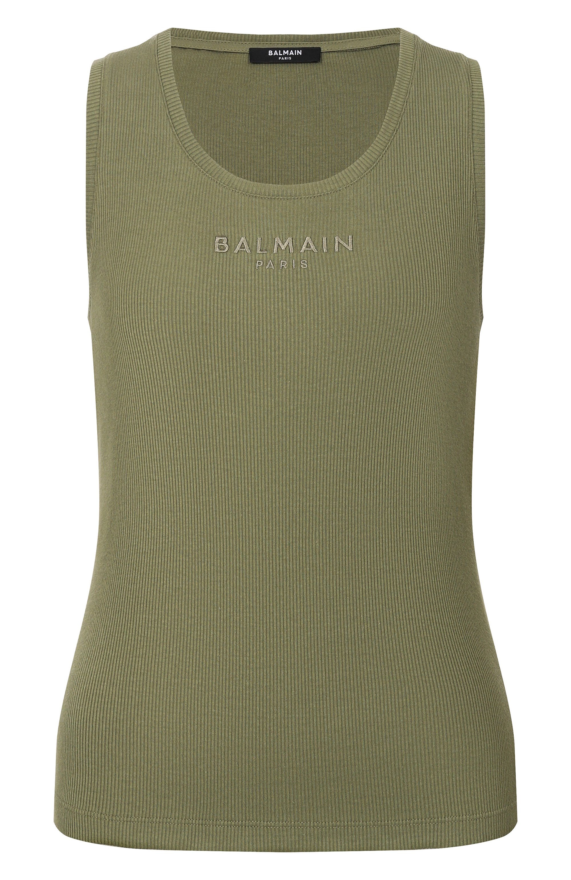 Хлопковая майка BALMAIN, арт. GF0EB075/BD10, фото 1