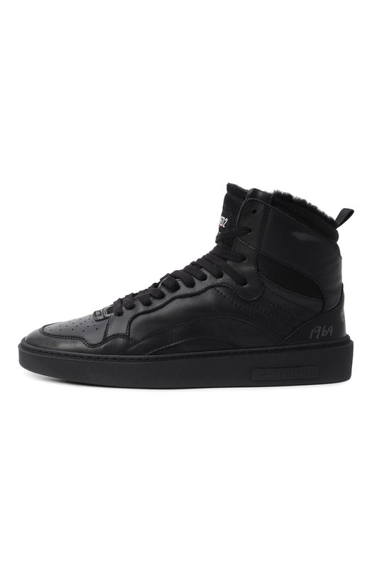 Кожаные кеды Rider Dsquared2 SNM0463/01506719 Чёрный  SNM0463/01506719 Фото 4