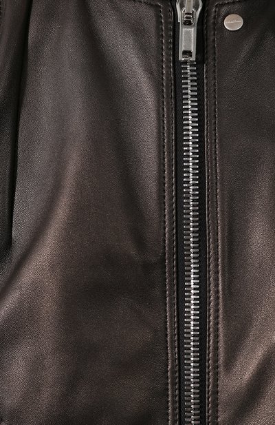 Кожаный бомбер RICK OWENS, арт. RP20S1728/LLP, фото 5