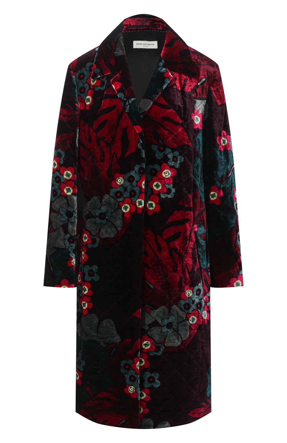 Пальто из вискозы и шелка DRIES VAN NOTEN, арт. 202-30268-1510, фото 1