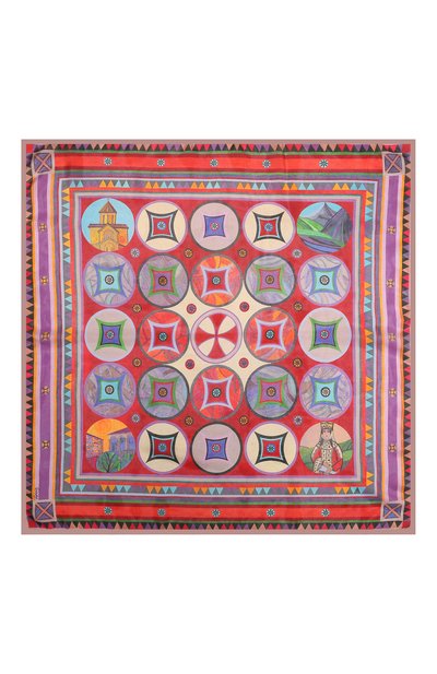 Шелковый платок GOURJI, арт. T26GR7R/1, фото 4