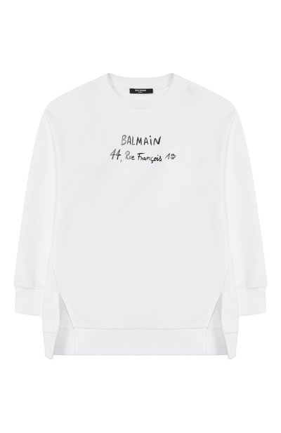 Хлопковый свитшот BALMAIN, арт. BY4A30