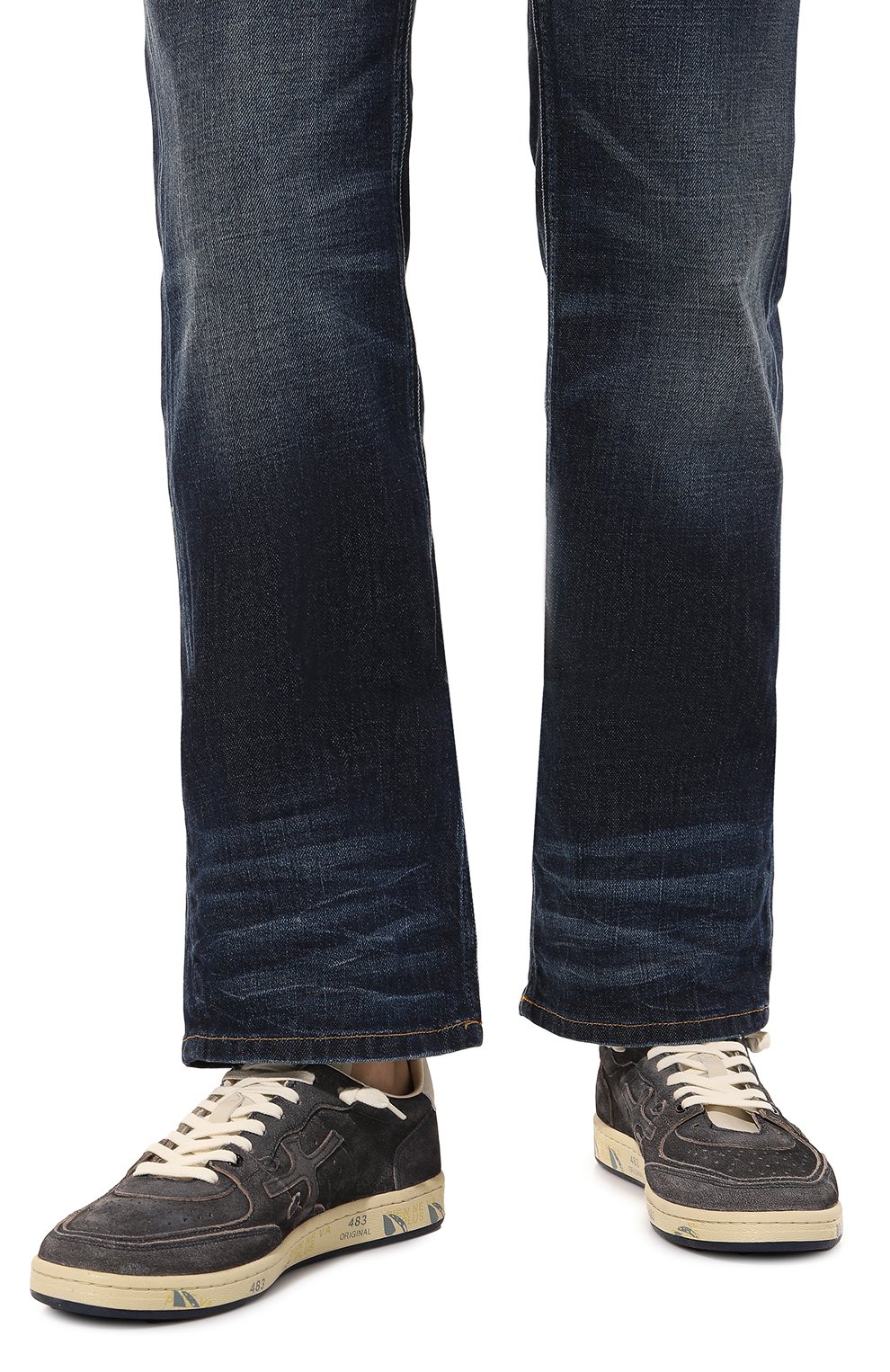 Замшевые кеды bskt clay PREMIATA, арт. BSKTCLAY/BSKT CLAY VAR 6962, фото 3