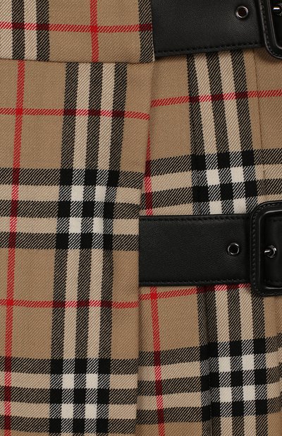 Шерстяная юбка BURBERRY, арт. 8017823, фото 3