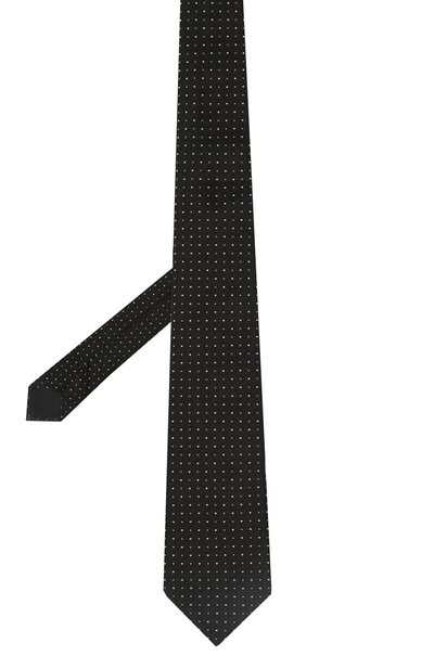 Шелковый галстук EMPORIO ARMANI черного цвета по цене 14500 руб., арт. 340275/4R646, фото 3 Шелковый галстук EMPORIO ARMANI, арт. 340275/4R646, фото 3