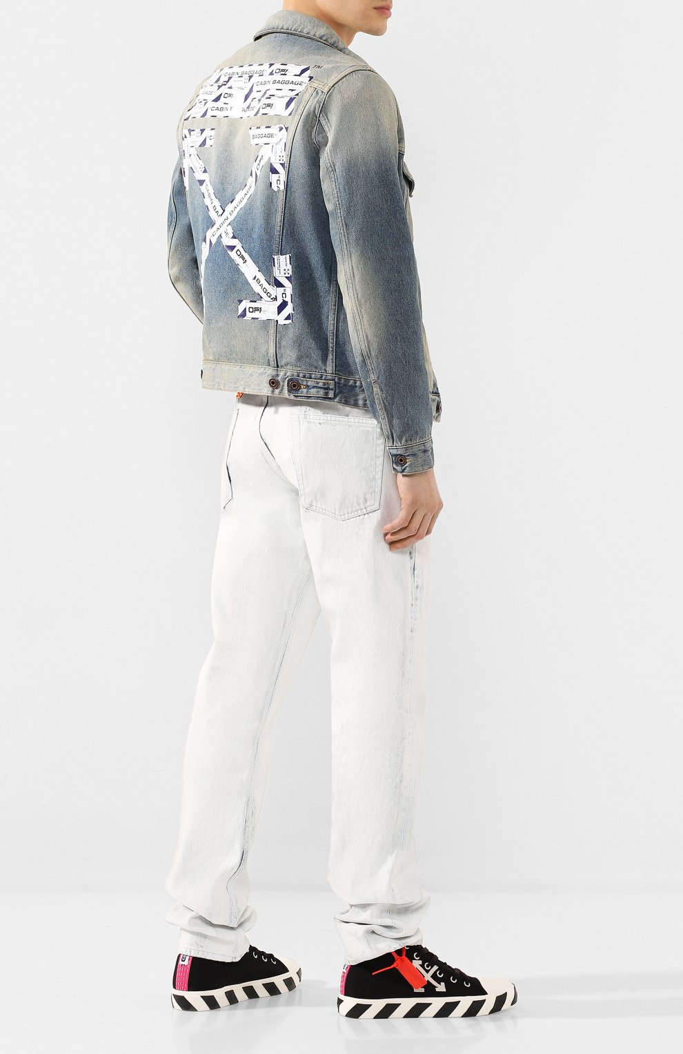 Джинсовая куртка OFF-WHITE, арт. 0MYE005S203860037388, фото 2