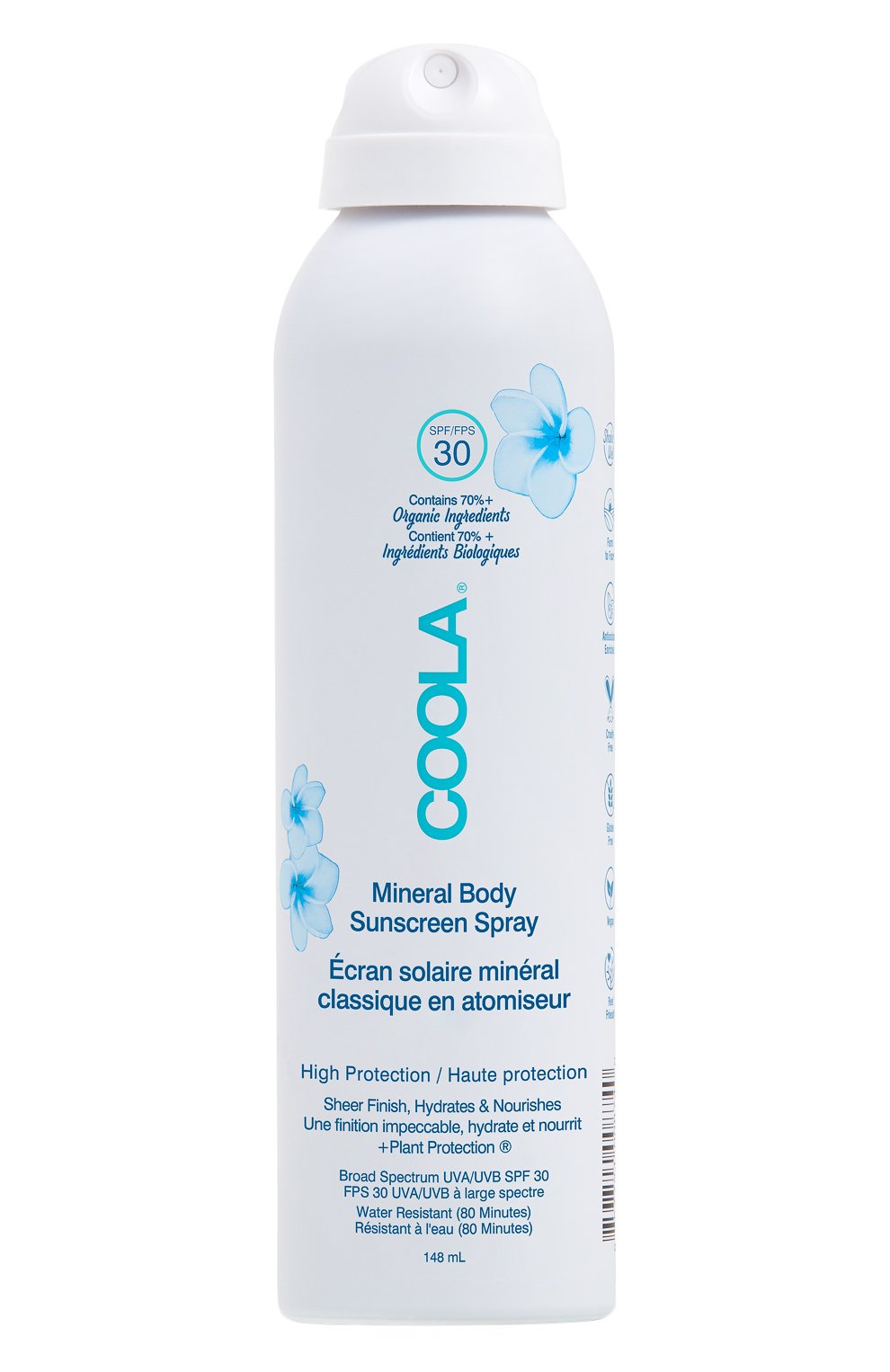 Солнцезащитный спрей для тела spf30 (148ml) COOLA, арт. CL10530, фото 1