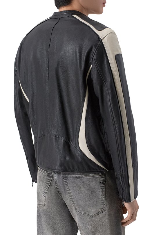 Кожаная куртка Diesel A21125/0DMBS Чёрный  A21125/0DMBS Фото 4