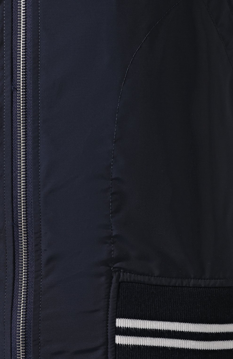 Шерстяной бомбер ELEVENTY PLATINUM темно-синего цвета по цене 49350 руб., арт. 979GB0034 GBT27007, фото 5 Шерстяной бомбер ELEVENTY PLATINUM, арт. 979GB0034 GBT27007, фото 5