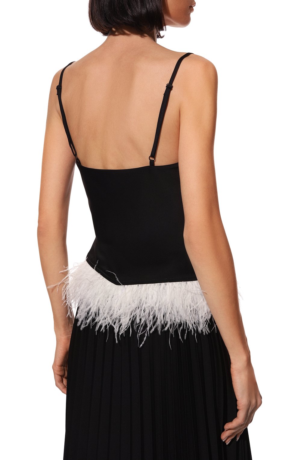 Топ с отделкой перьями SEVEN LAB, арт. STC03.910.57, фото 4