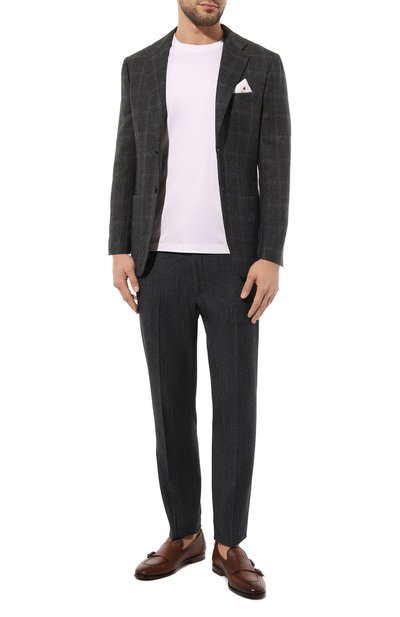 Кожаные монки H`D`S`N BARACCO коричневого цвета по цене 53050 руб., арт. 72403.C.1*, фото 2 Кожаные монки H`D`S`N BARACCO, арт. 72403.C.1*, фото 2