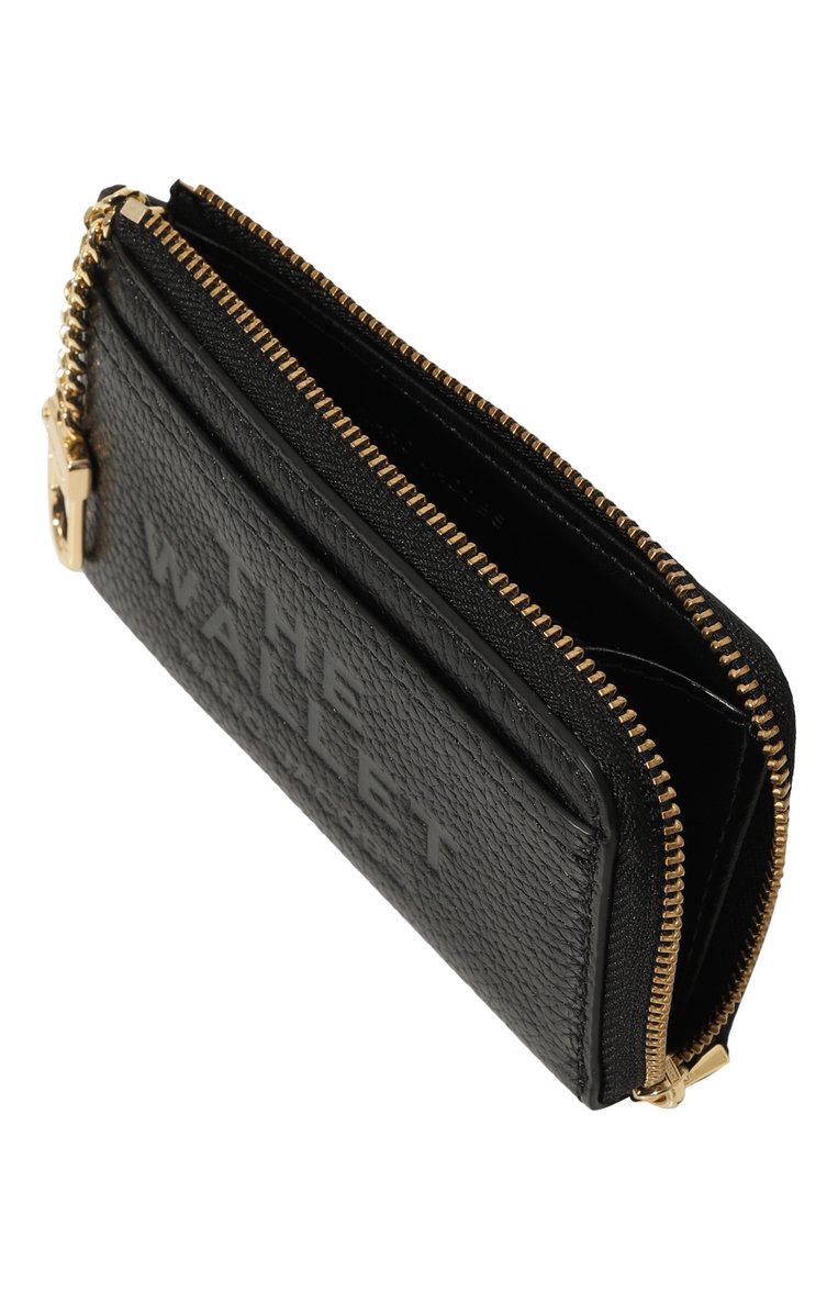 Женский кожаный футляр для кредитных карт MARC JACOBS (THE) черного цвета, арт. 2S4SMP010S02 | Фото 3 (Нос: Не проставлено; Материал: Натуральная кожа)