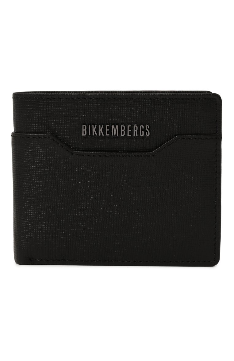 Мужской кожаное портмоне DIRK BIKKEMBERGS черного цвета, арт. BKPU00274M | Фото 1 (Материал: Натуральная кожа; Нос: Не проставлено; Материал сплава: Проставлено)