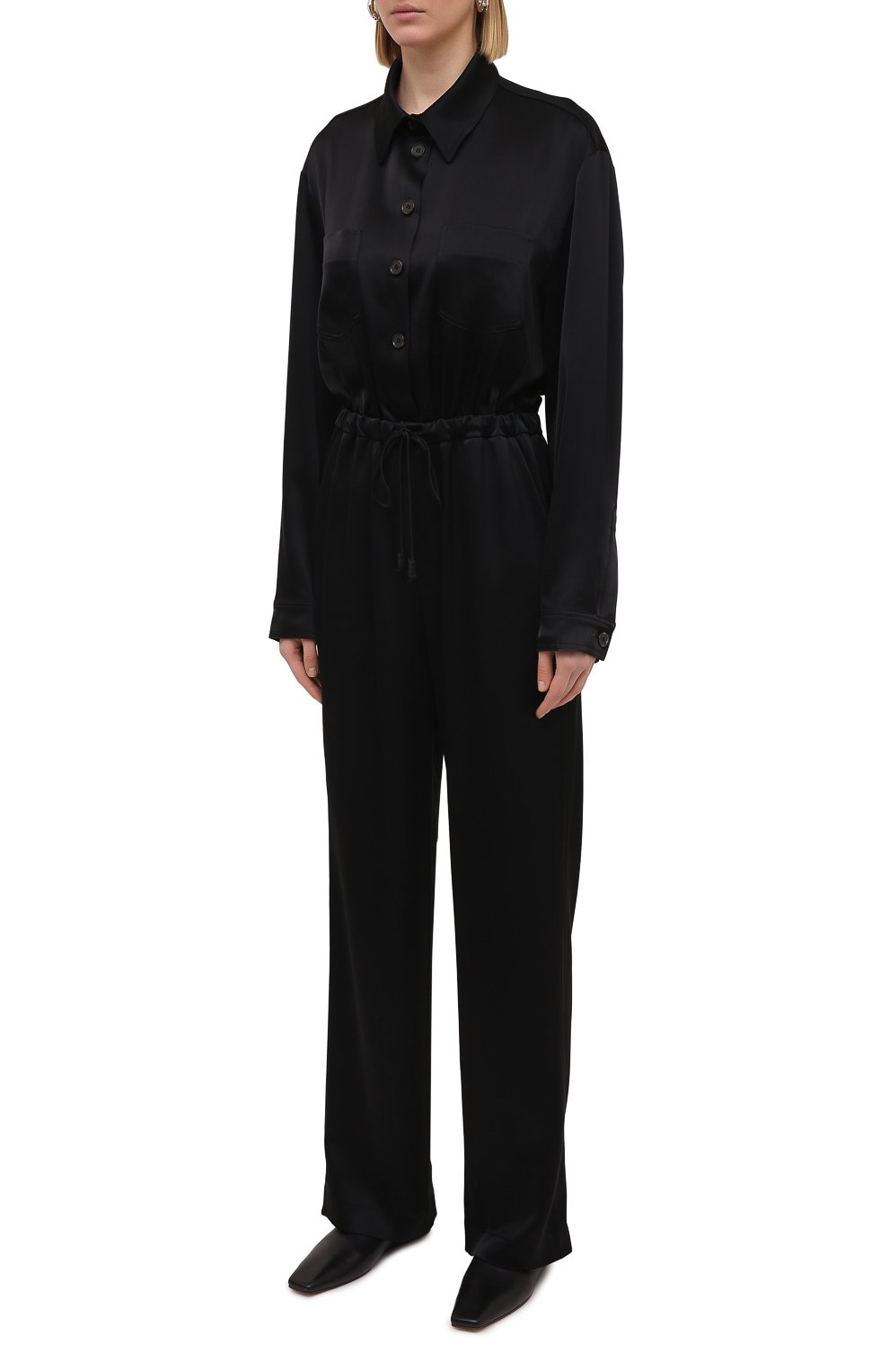 Комбинезон NANUSHKA, арт. 0DELLA_BLACK_SLIP SATIN, фото 3