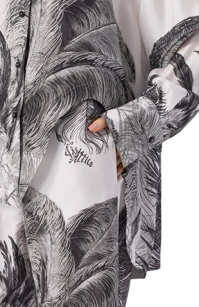 Шелковая рубашка THE ATTICO, арт. 260WCH00004/SSS025PR, фото 5