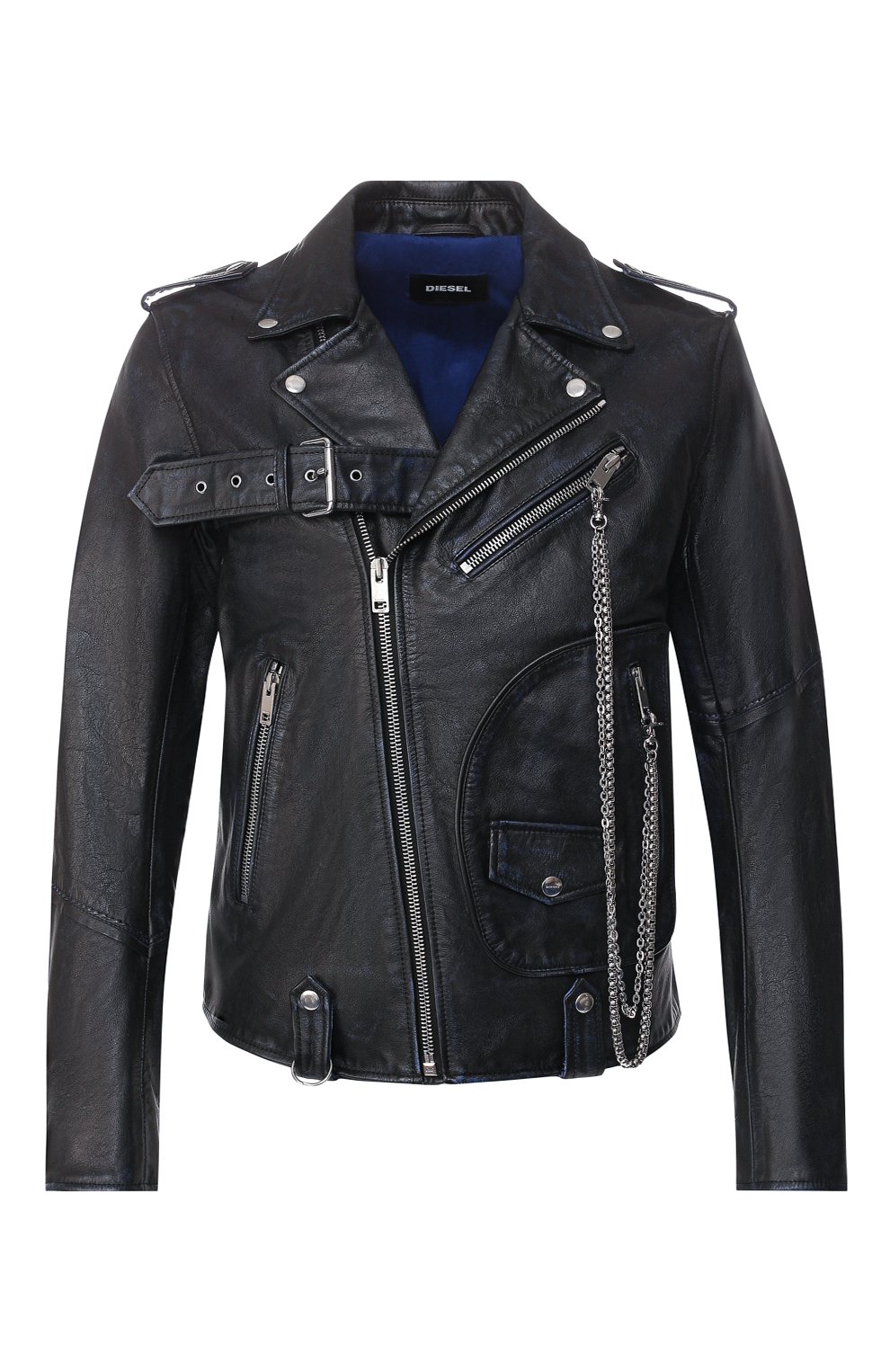 Кожаная куртка DIESEL, арт. 00SMA6/0AAUF, фото 1