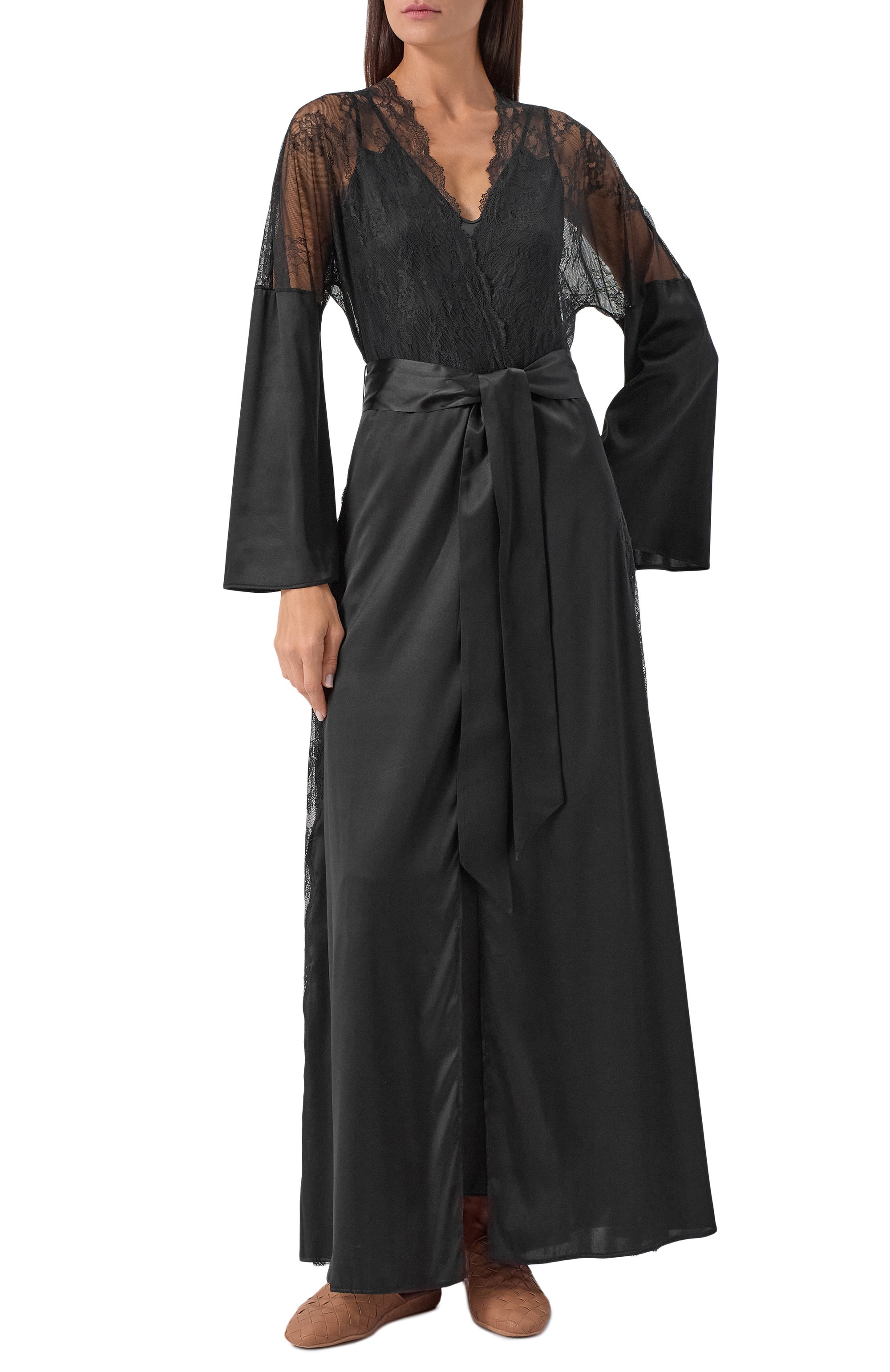 Шелковый халат C.ALLA, арт. CL0280 VE, фото 2