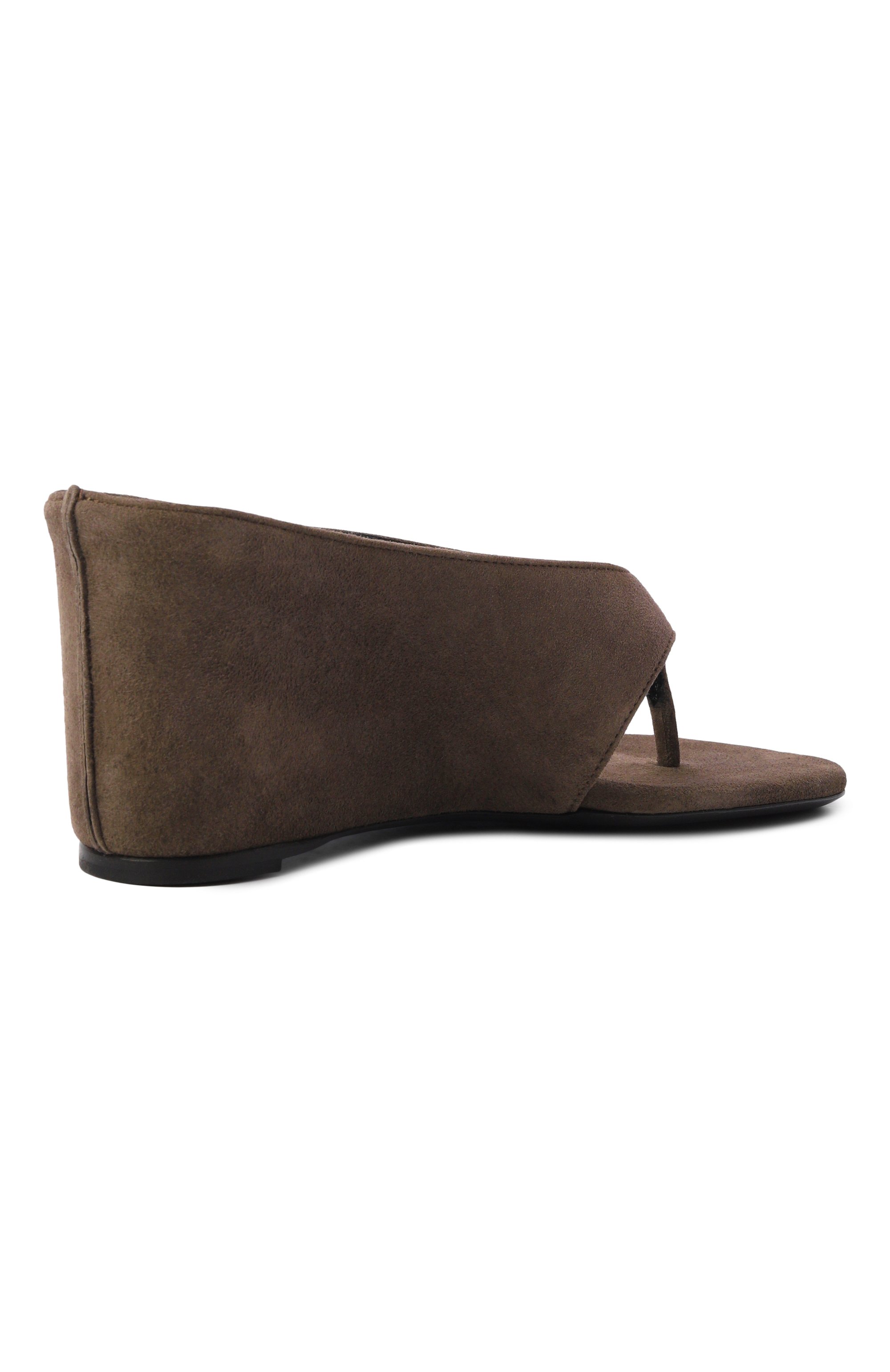 Замшевые мюли yaga 85 JUDE, арт. YAGA WEDGE SANDAL/SUEDE LEATHER, фото 5
