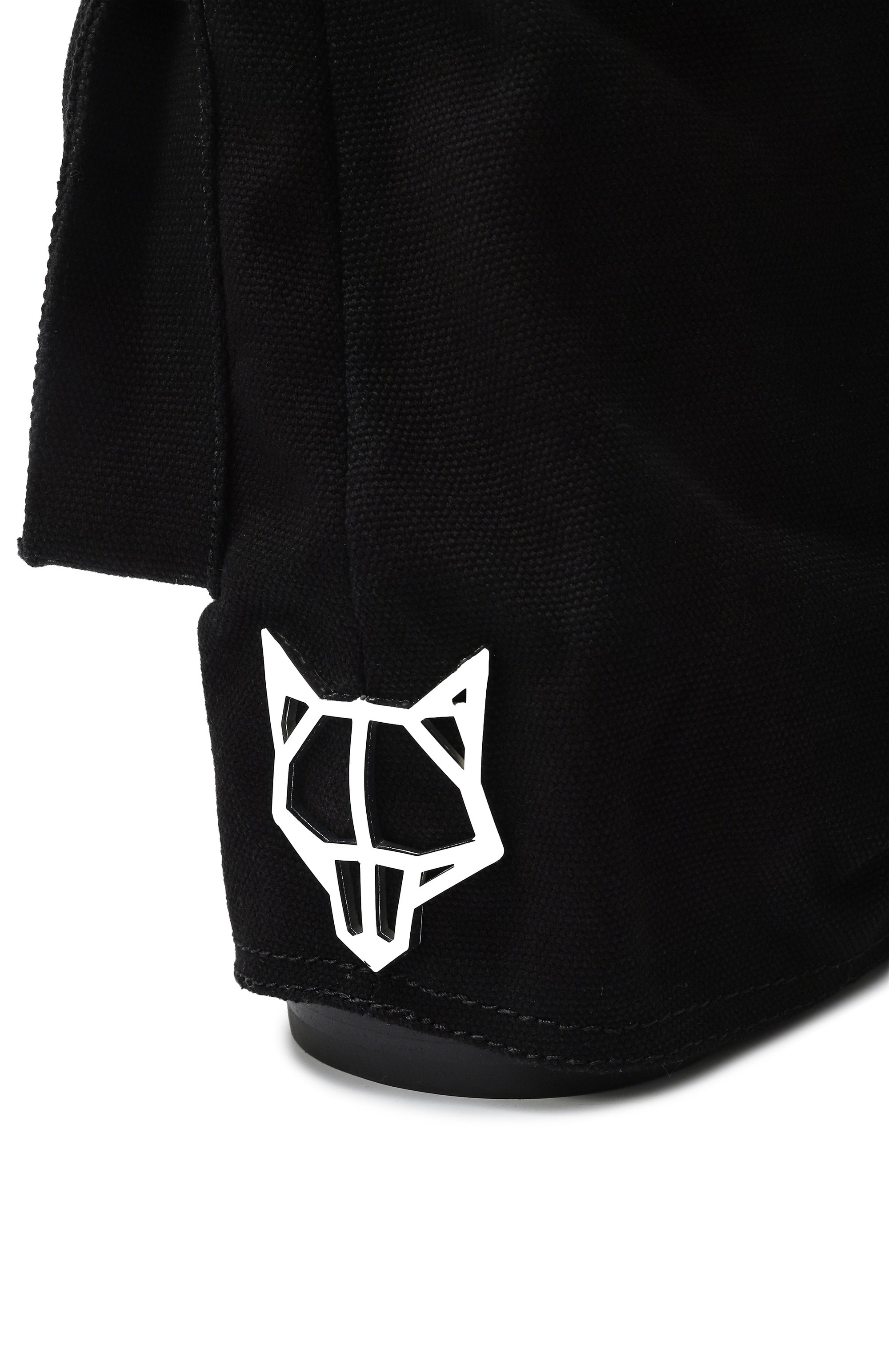 Текстильные сапоги natalia NAKED WOLFE черного цвета по цене 48000 руб., арт. NATALIA/CANVAS, фото 7 Текстильные сапоги natalia NAKED WOLFE, арт. NATALIA/CANVAS, фото 7