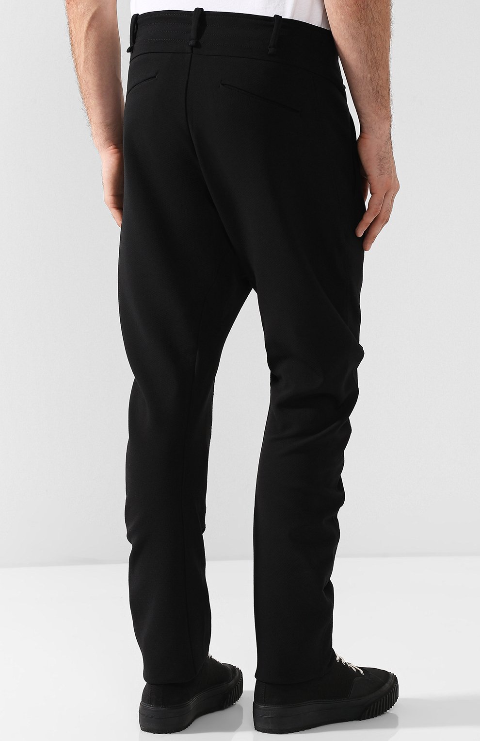 Брюки прямого кроя с заниженной линией шага MASNADA, арт. M2117, фото 4