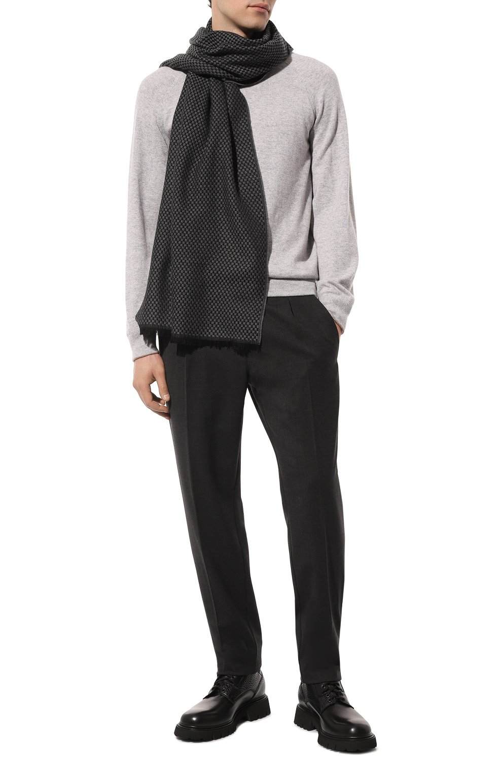 Шерстяной шарф CANALI, арт. 06/TF00275, фото 3