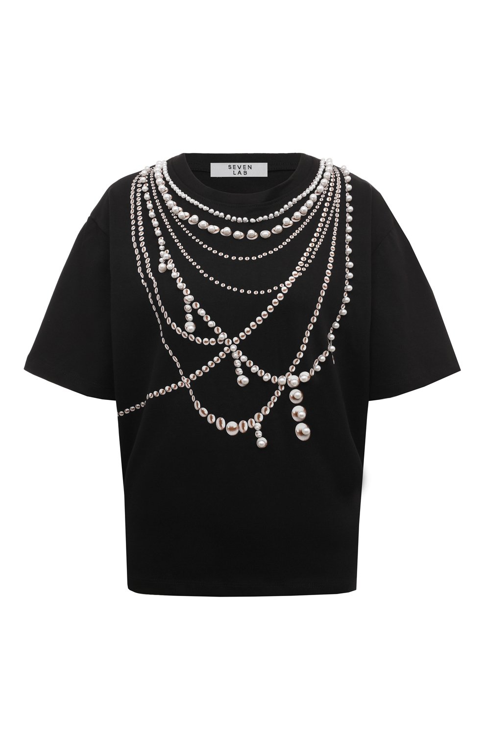 Хлопковая футболка SEVEN LAB, арт. CTC.13.900.512, фото 1