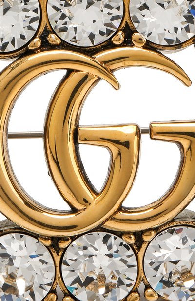 Брошь с отделкой кристаллами swarovski GUCCI, арт. 506171/J1D50, фото 4