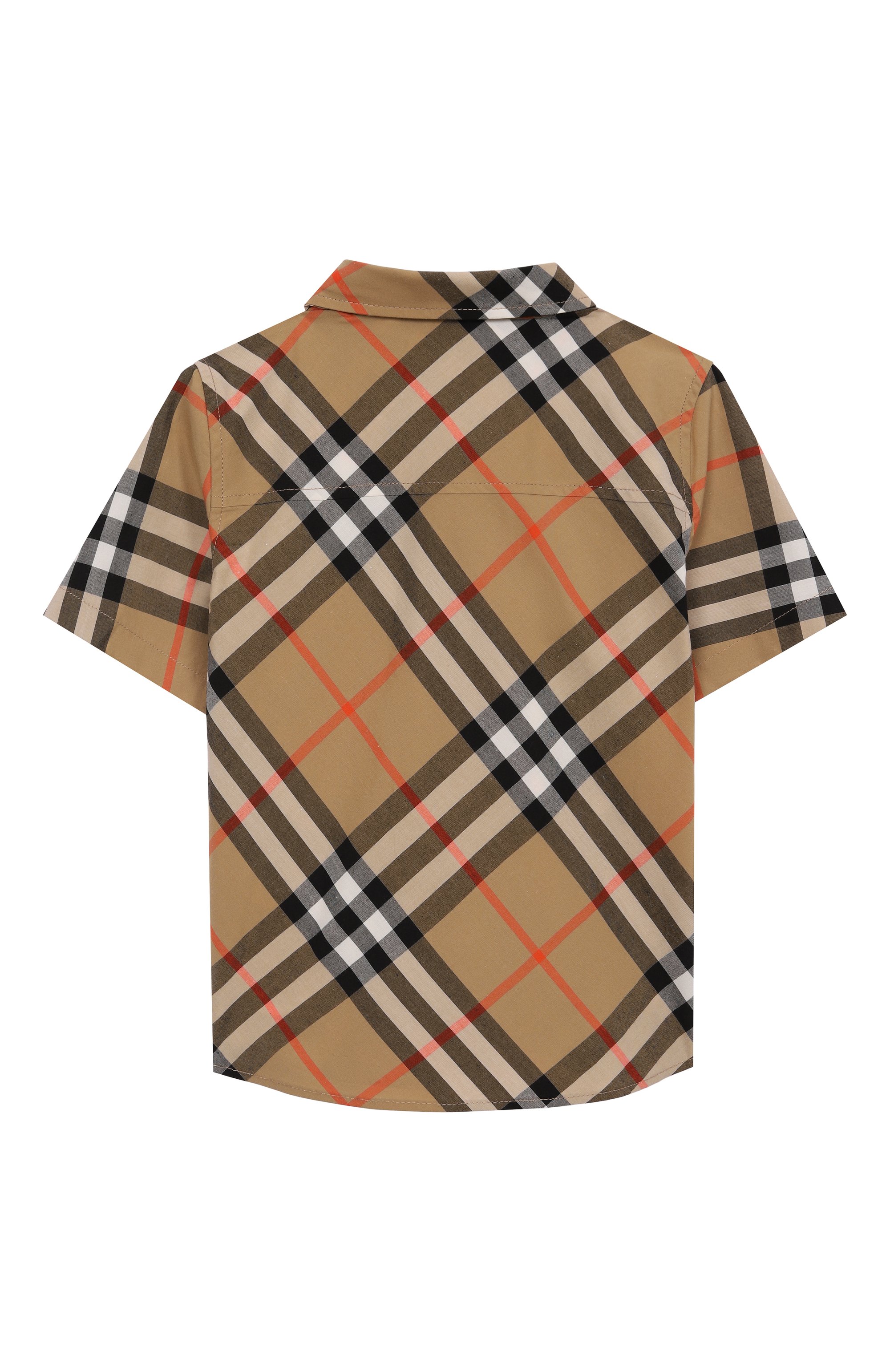 Хлопковая рубашка BURBERRY, арт. 8089807, фото 2