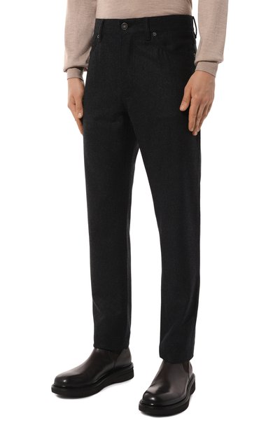 Шерстяные брюки ZEGNA, арт. UEL41A8/CITYL, фото 3